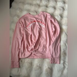 GAP Factory Pink Long Sleeve Tee